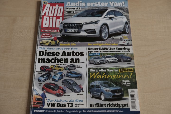 Deckblatt Auto Bild (27/2012)